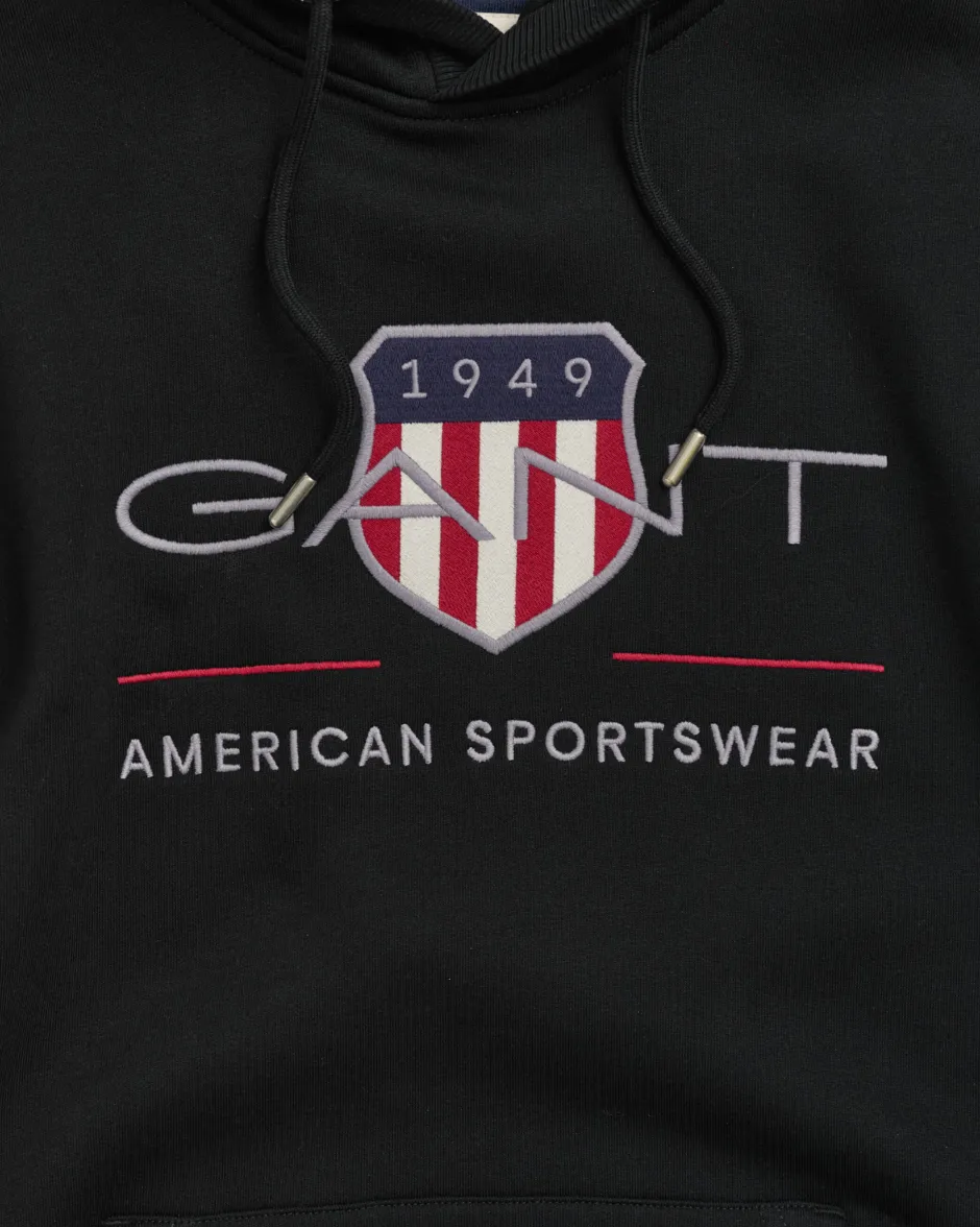 miesten huppari REG ARCHIVE SHIELD HOODIE,>Gant Clearance