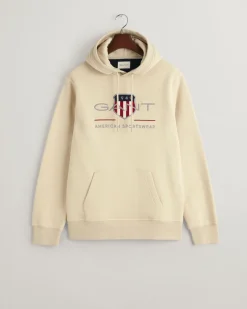 Miesten Huppari, REG ARCHIVE SHIELD HOODIE>Gant Best