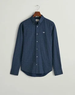 miesten kauluspaita, K REG MICRO PRINT SHIRT>Gant Best
