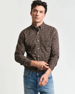 miesten kauluspaita, PAISLEY PRINTED SHIRT>Gant Online