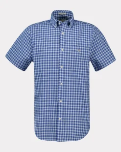 miesten lyhythihainen kauluspaita, REG CLASSIC POPLIN SS SHIRT><noscript><img width=