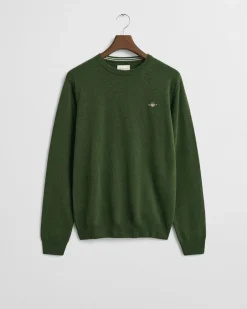 Miesten Neulepaita, SUPERFINE LAMBSWOOL C-NECK>Gant Clearance