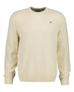 miesten neulepusero, CASUAL COTTON C-NECK>Gant Sale