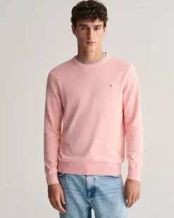 Miesten Neulepusero, CLASSIC COTTON C-NECK>Gant Hot