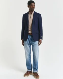 miesten neulepusero, K SUPERFINE LAMBSWOOL HALF ZIP><noscript><img width=