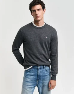 miesten neulepusero CTN-WO C-Neck,>Gant Online