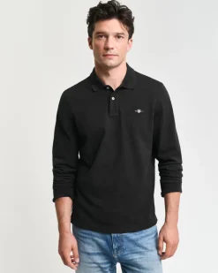 miesten paita, REG SHIELD LS PIQUE RUGGER>Gant Discount
