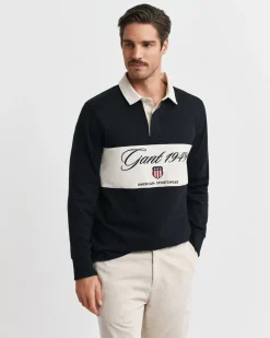 miesten paita Blocked Heavy Rugger,>Gant Hot