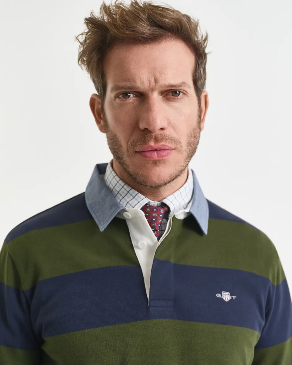 miesten paita REG CHAMBRAY HEAVY RUGGER,>Gant Online