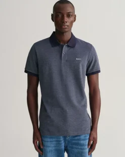 Miesten Pikeepaita, OXFORD PIKEE Sininen, Indigo>Gant Outlet