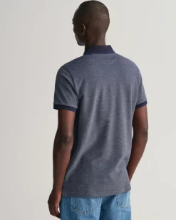 Miesten Pikeepaita, OXFORD PIKEE Sininen, Indigo>Gant Outlet