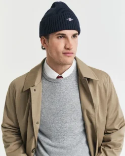 miesten pipo, COTTON BLEND BEANIE>Gant