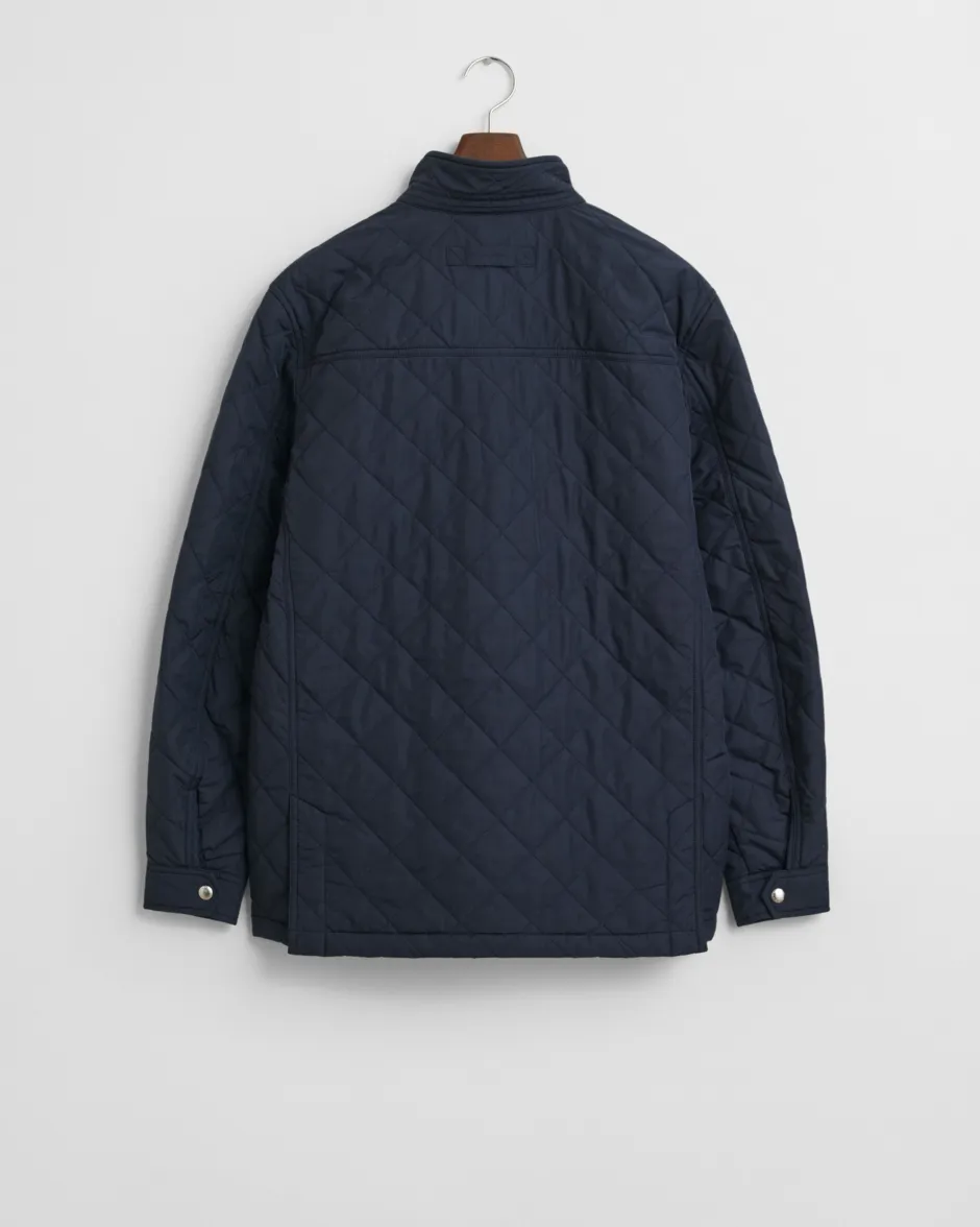 miesten tikkitakki, QUILTED WINDCHEATER MID JACKET>Gant Clearance