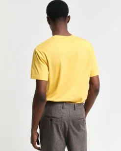 miesten t-paita, REG SHIELD SS T-SHIRT>Gant Discount