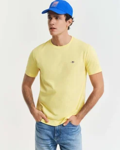 miesten t-paita, REG SHIELD SS T-SHIRT>Gant