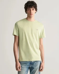 Miesten T-Paita, REG SHELD SS T-SHIRT>Gant Clearance