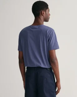 Miesten T-Paita, REG SHIELD SS T-SHIRT>Gant