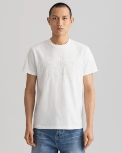 Miesten T-paita, TONAL ARCHIVE SHIELD T-SHIRT>Gant Clearance