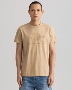 Miesten T-paita, TONAL ARCHIVE SHIELD T-SHIRT>Gant Clearance