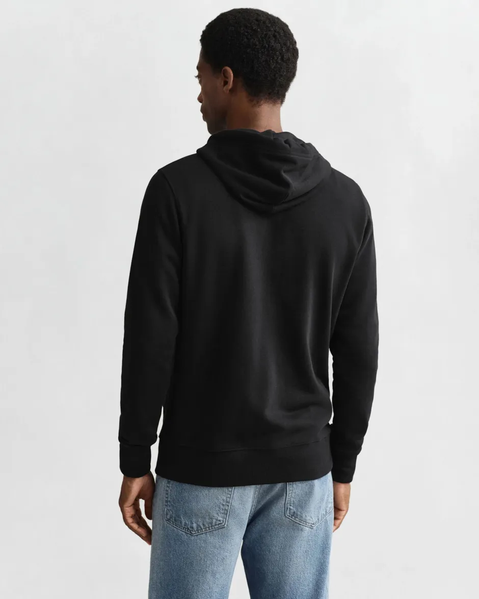 miesten vetoketjullinen huppari K Shield Full Zip Hoodie,>Gant Clearance