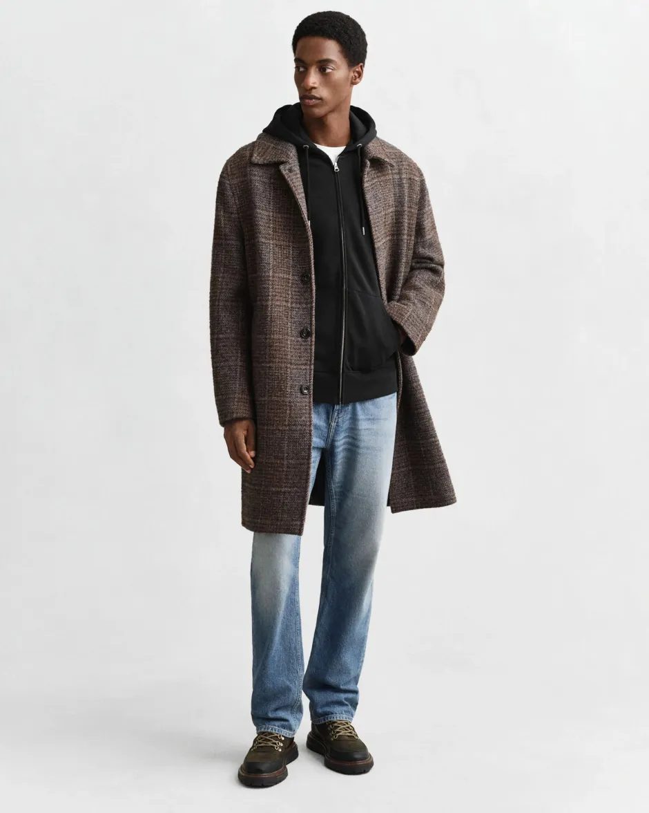 miesten vetoketjullinen huppari K Shield Full Zip Hoodie,>Gant Clearance