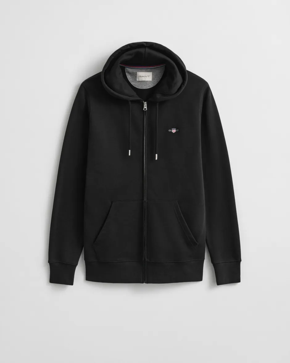 miesten vetoketjullinen huppari K Shield Full Zip Hoodie,>Gant Clearance