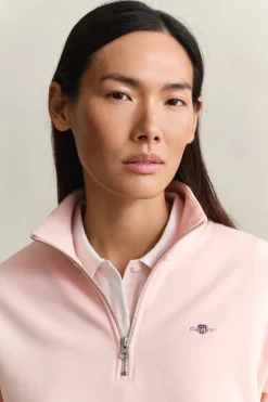 naisten collegepaita Shield Half-zip,><noscript><img width=