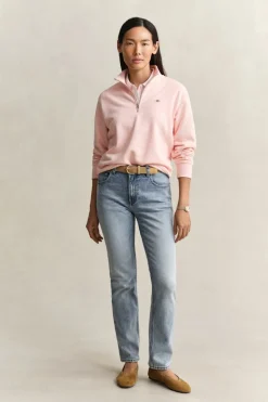 naisten collegepaita Shield Half-zip,><noscript><img width=