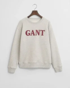 naisten collegepusero, GRAPHIC C-NECK SWEAT>Gant Best