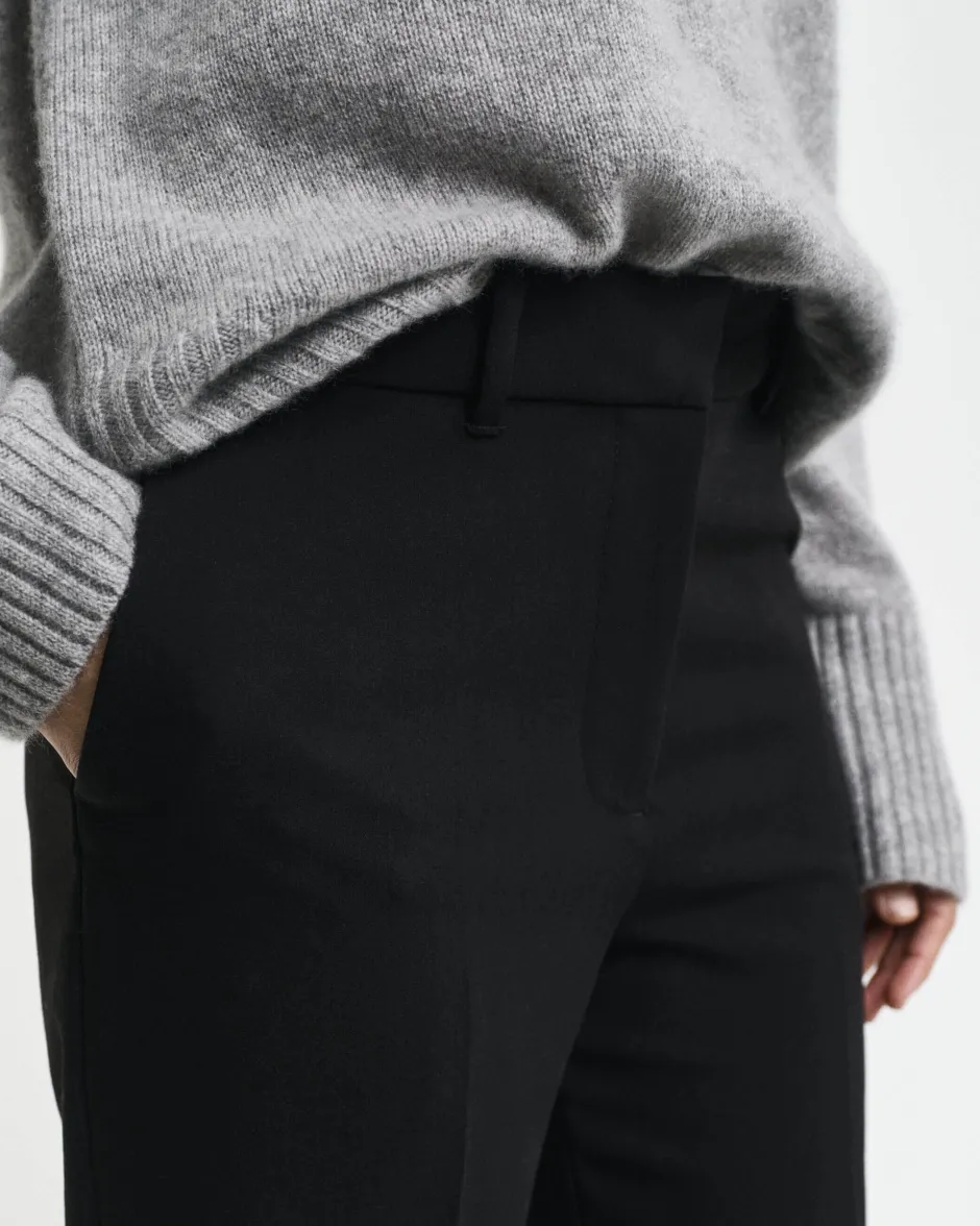 Naisten Housut, SLIM FLARE SLACK>Gant Outlet