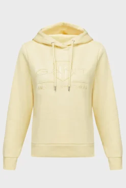 Naisten Huppari, REG TONAL SHIELD HOODIE>Gant Sale