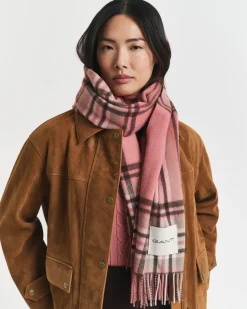 naisten kaulahuivi, TARTAN CHECK WOOL SCARF>Gant Discount