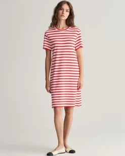 Naisten Mekko, STRIPED SS T-SHIRT DRESS>Gant Best