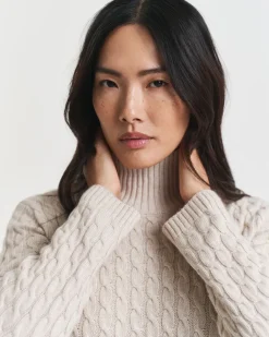 naisten neulemekko CABLE KNIT DRESS,><noscript><img width=