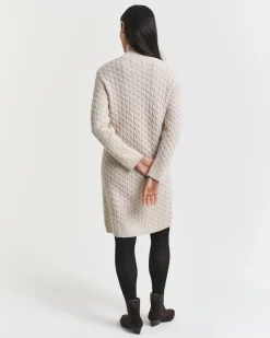 naisten neulemekko CABLE KNIT DRESS,><noscript><img width=