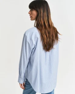 naisten paitapusero, REL LUXURY OXFORD STRIPED BD SHIRT>Gant Hot