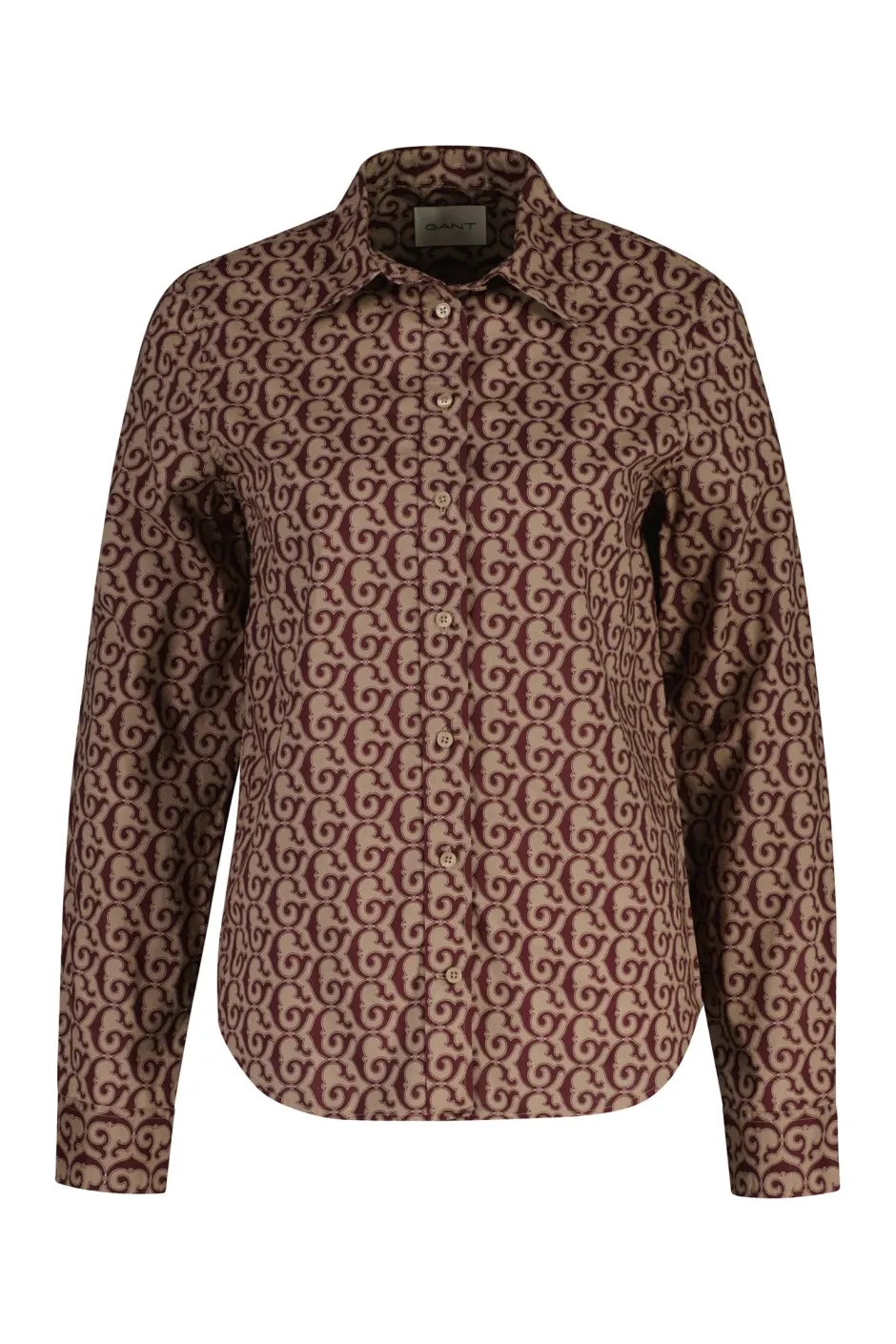 naisten paitapusero, REG G PRINT COT VOILE SHIRT>Gant Best