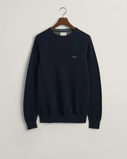 neule, COTTON PIQUE C-NECK><noscript><img width=