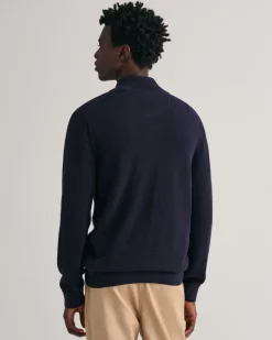 neuletakki, COTTON PIQUE ZIP CARDIGAN>Gant Hot