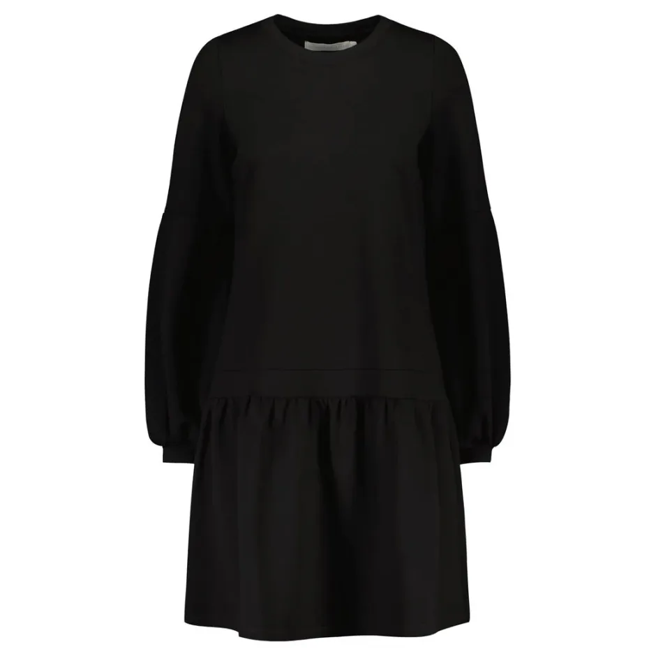 Naisten Mekko, BALLOON SLEEVE JERSEY DRESS>Gauhar Discount