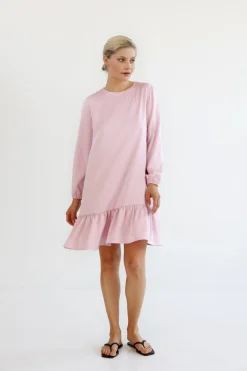 naisten mekko, FRILL DRESS ROSE><noscript><img width=