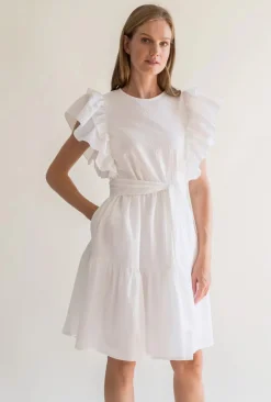 Naisten Mekko, Vicky Dress White><noscript><img width=