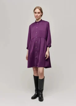 naisten paitamekko, SHIRT DRESS PLUM><noscript><img width=