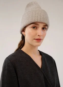 naisten pipo, MERINO BEANIE CLOUD>Gauhar New