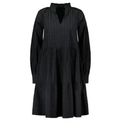 Naisten Pitkähihainen Mekko, LONG SLEEVE RUFFLED DRESS>Gauhar Discount