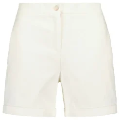 naisten shortsit, FOLDED SHORTS WHITE>Gauhar Best