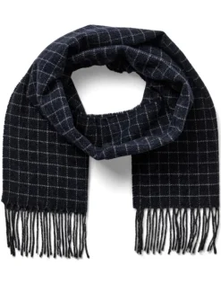 huivi Checked Scarf,>Gino marcello New