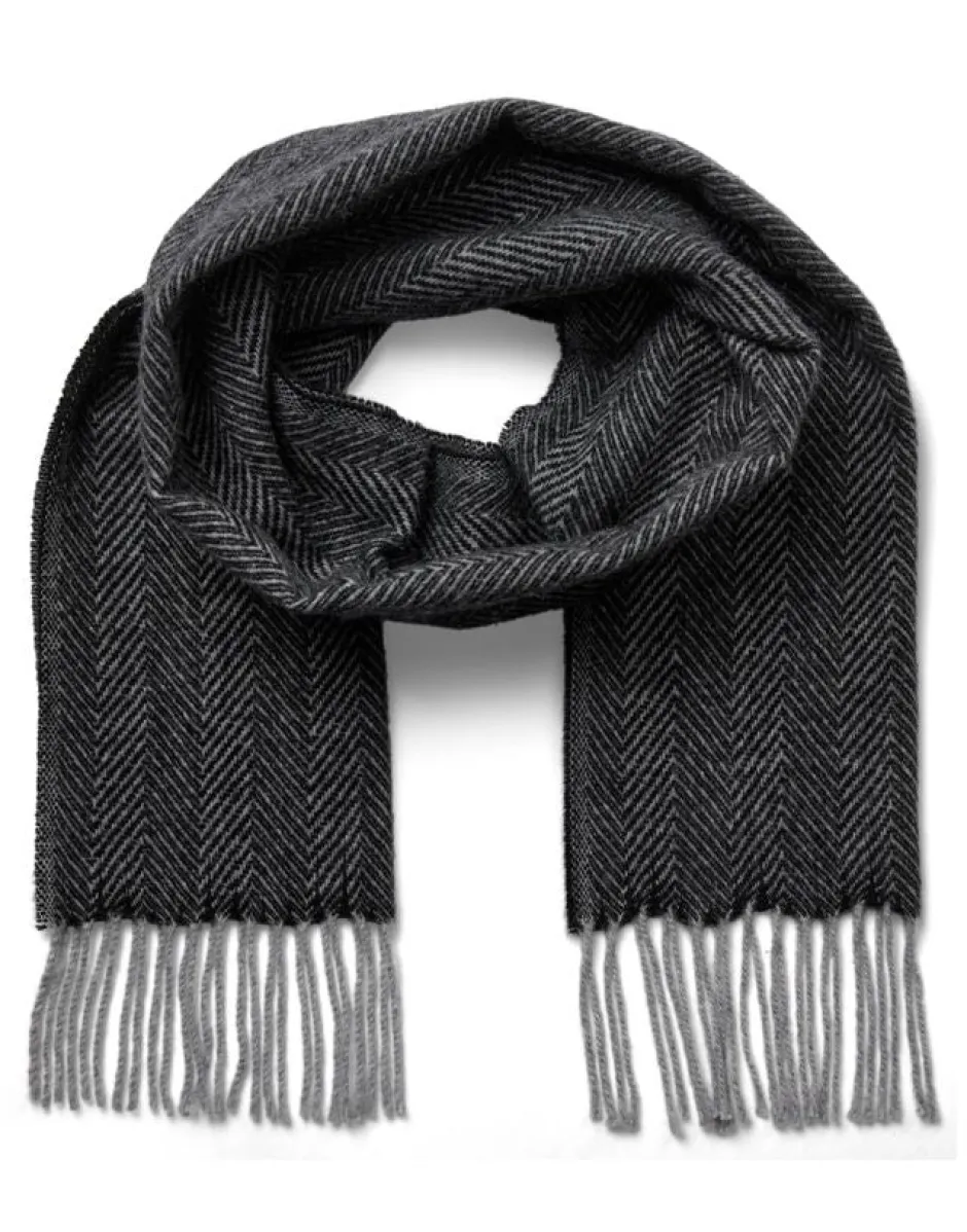 huivi Heringbone Scarf,>Gino marcello New