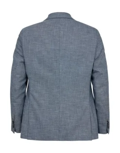 miesten bleiseri, LINEN LOOK BLAZER>Gino marcello Clearance