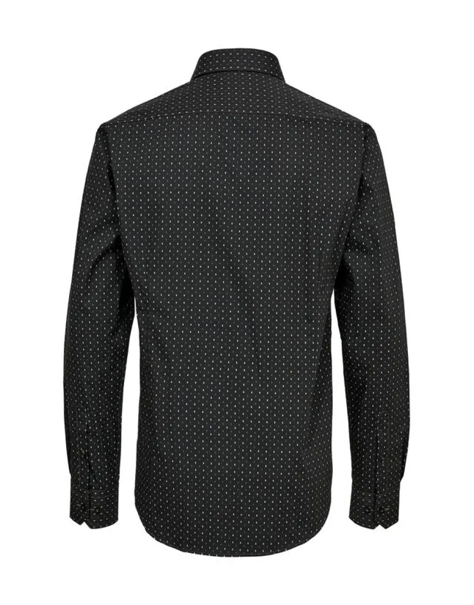 miesten kauluspaita, K MICRO PRINT SHIRT>Gino marcello New